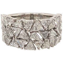 Beautiful Diamond Platinum Ring 2.89 Carat