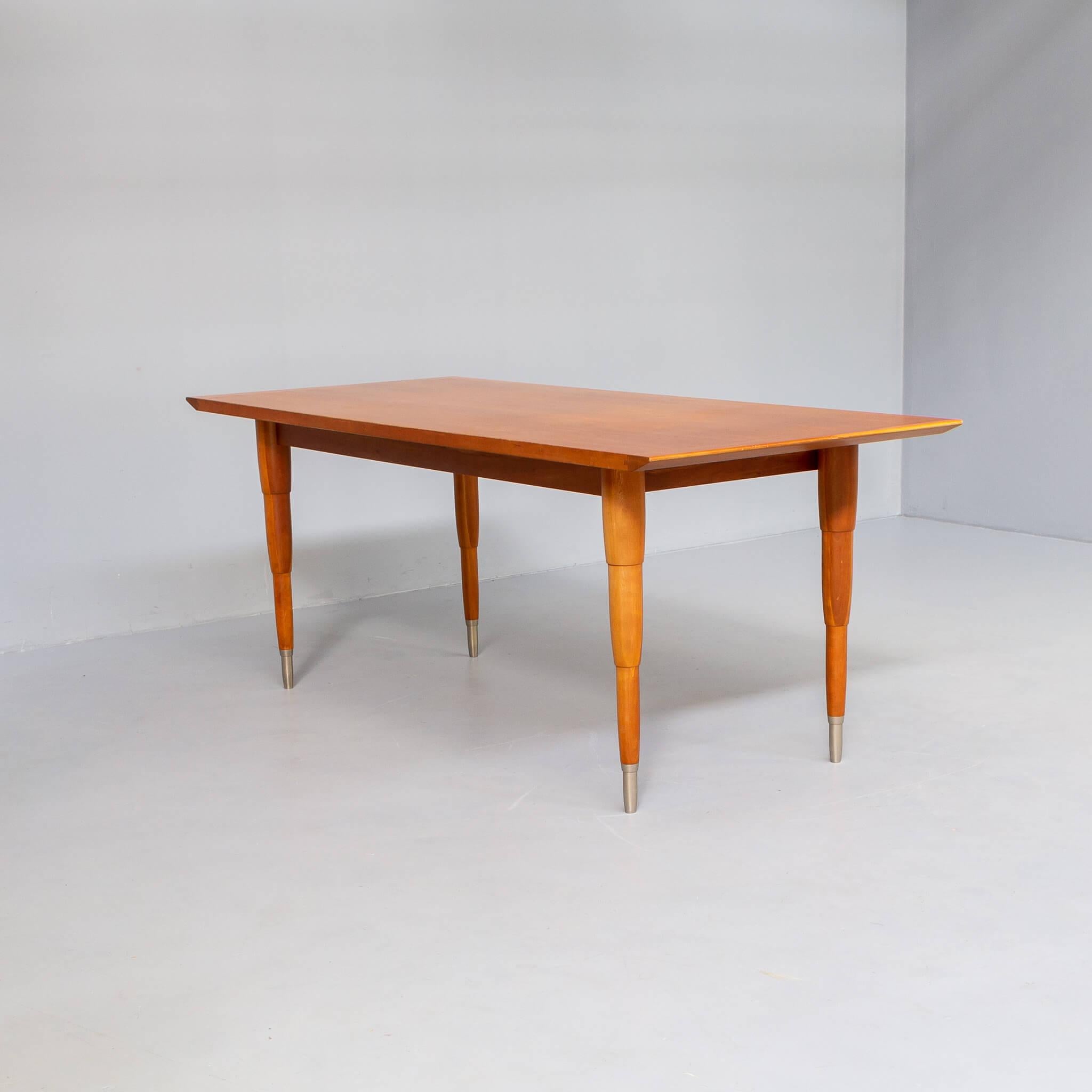 Wood Beautiful Dining Table Attr Giorgetti