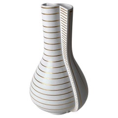 Beautiful Double Vase ”Guldsurrea” designed 1939 by Wilhelm Kåge, Gustavsberg