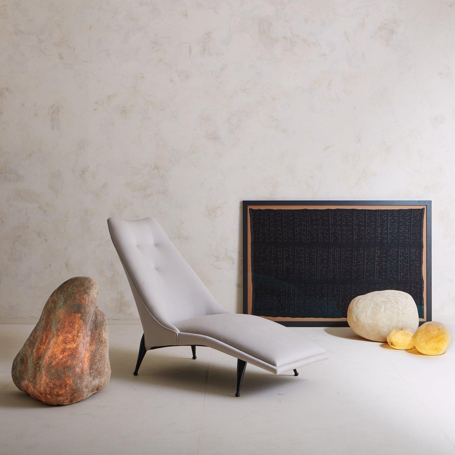 Mid-Century Modern ‘Beautiful Dreamer’ Chaise Lounge by Ben Seibel, USA 1950s