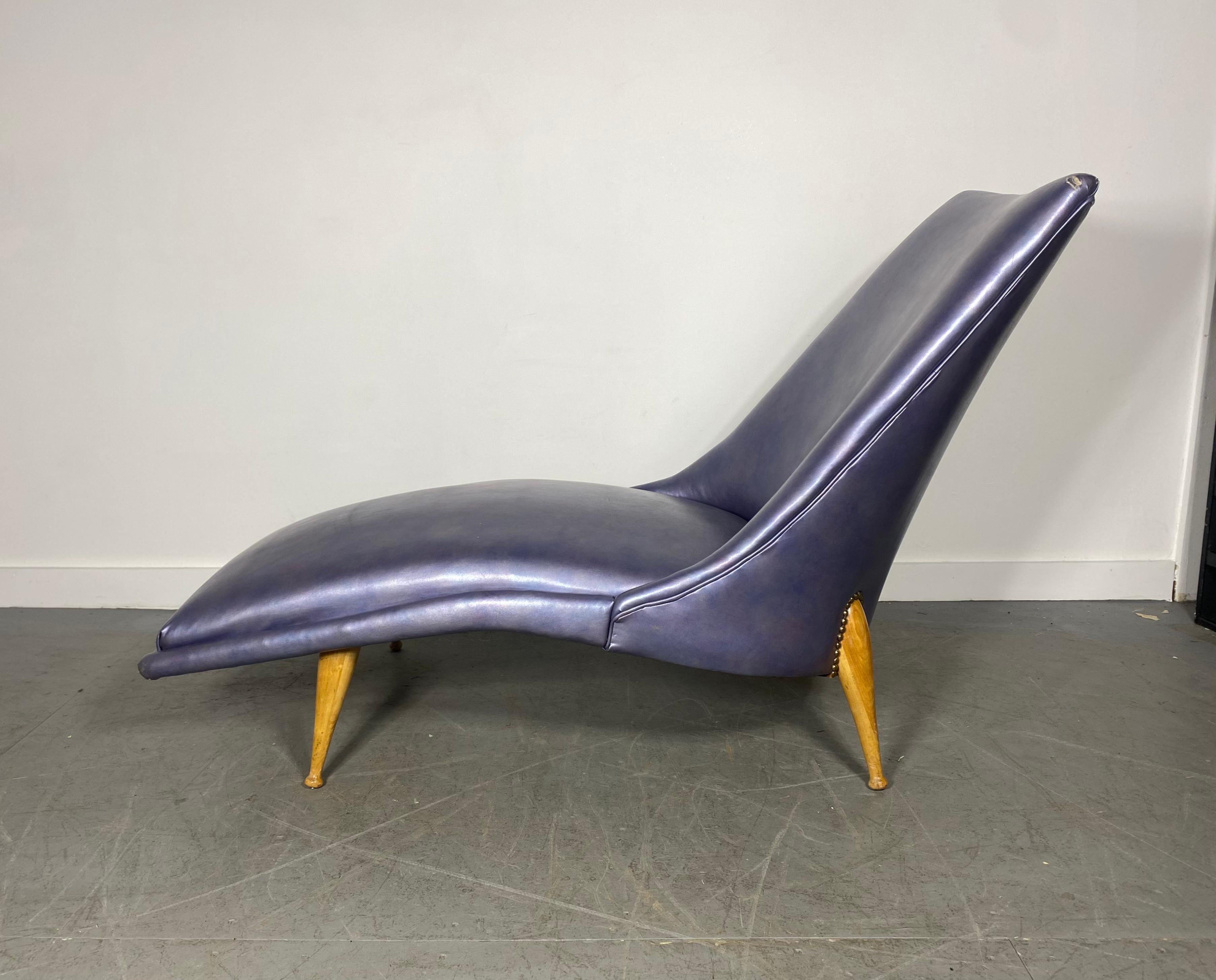 ‘Beautiful Dreamer’ Chaise Lounge by Ben Seibel, USA 1950s, Rare For Sale 5
