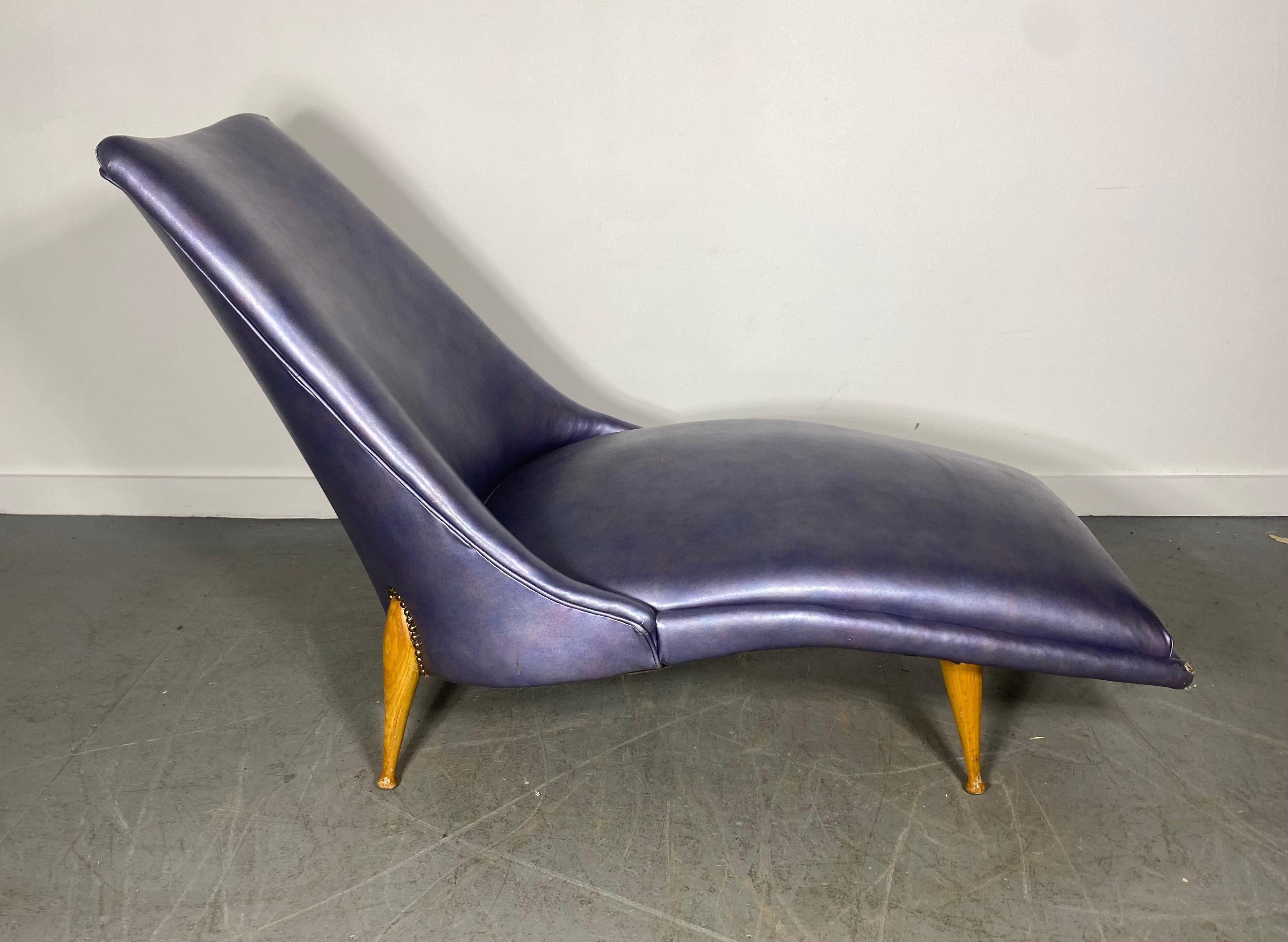 Mid-20th Century ‘Beautiful Dreamer’ Chaise Lounge by Ben Seibel, USA 1950s, Rare For Sale