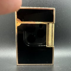 Magnifique Dupont Maki-E (蒔絵, Aquarium Gold Plated and Lacquer Rare Lights