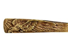 Beautiful Eagle Authentic French Art Nouveau Letter Opener Antique 1900s