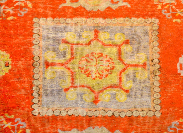 Beautiful Early 20th Century Central Asian Khotan Rug For Sale at 1stDibs