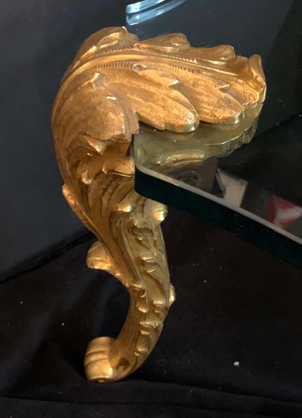 A beautiful early 20th century French Louis XV designed gilt bronze legged cocktail table. The legs signed P.E Guerin.