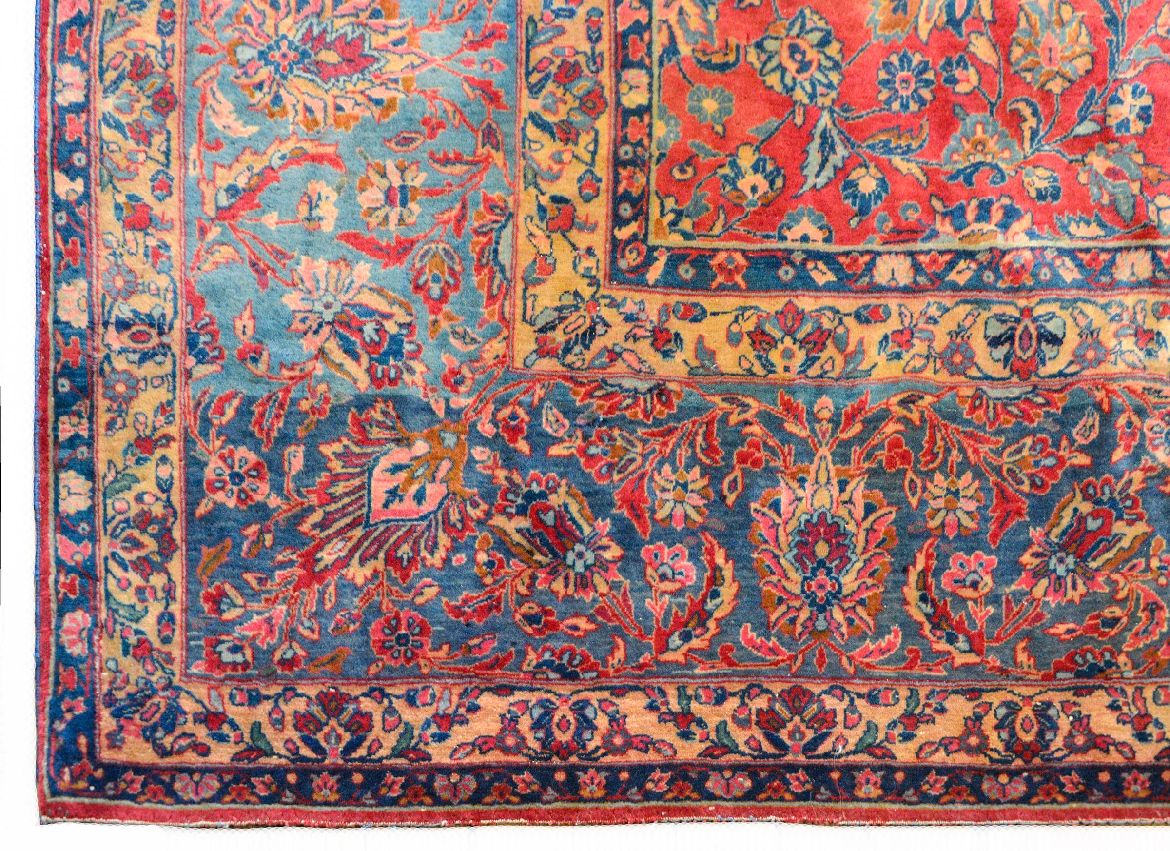 Beautiful Early 20th Century Kashan Rug For Sale 3