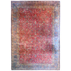 Schöner Kashan-Teppich aus dem frühen 20. Jahrhundert