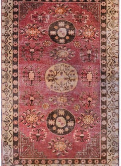 Beautiful Early 20th Century Khotan Rug