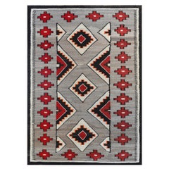 Magnifique tapis Navajo du début du 20e siècle