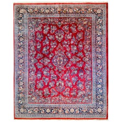 Schöner Sarouk-Teppich aus dem frühen 20. Jahrhundert