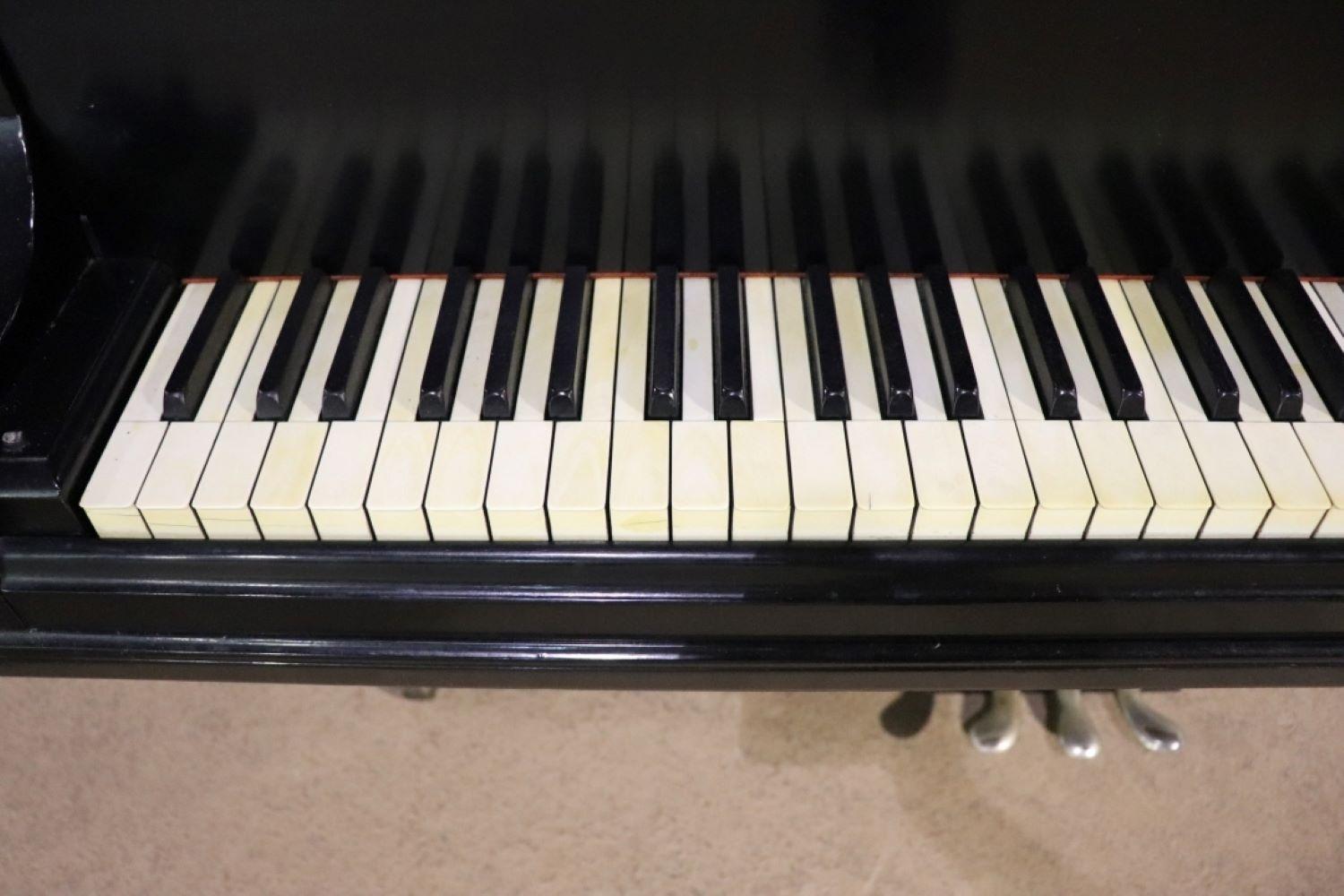 Beautiful Ebonized Steinway Model M Retouched Case Circa 1910 8