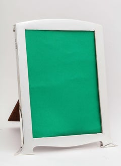 Beautiful Edwardian Footed Sterling Silver Hump-Top Picture Frame