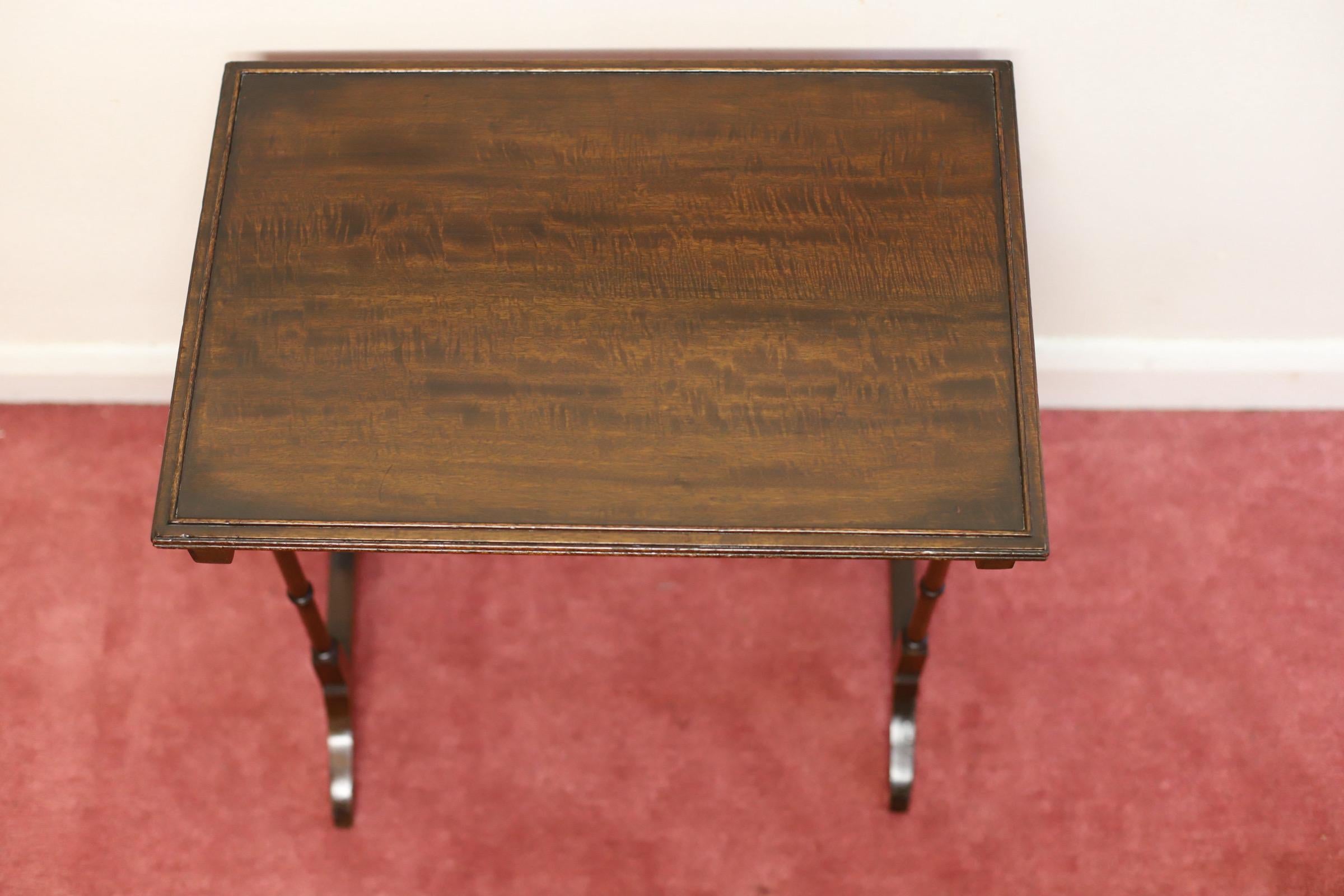 Beautiful Edwardian Nest of Three Tables For Sale 13