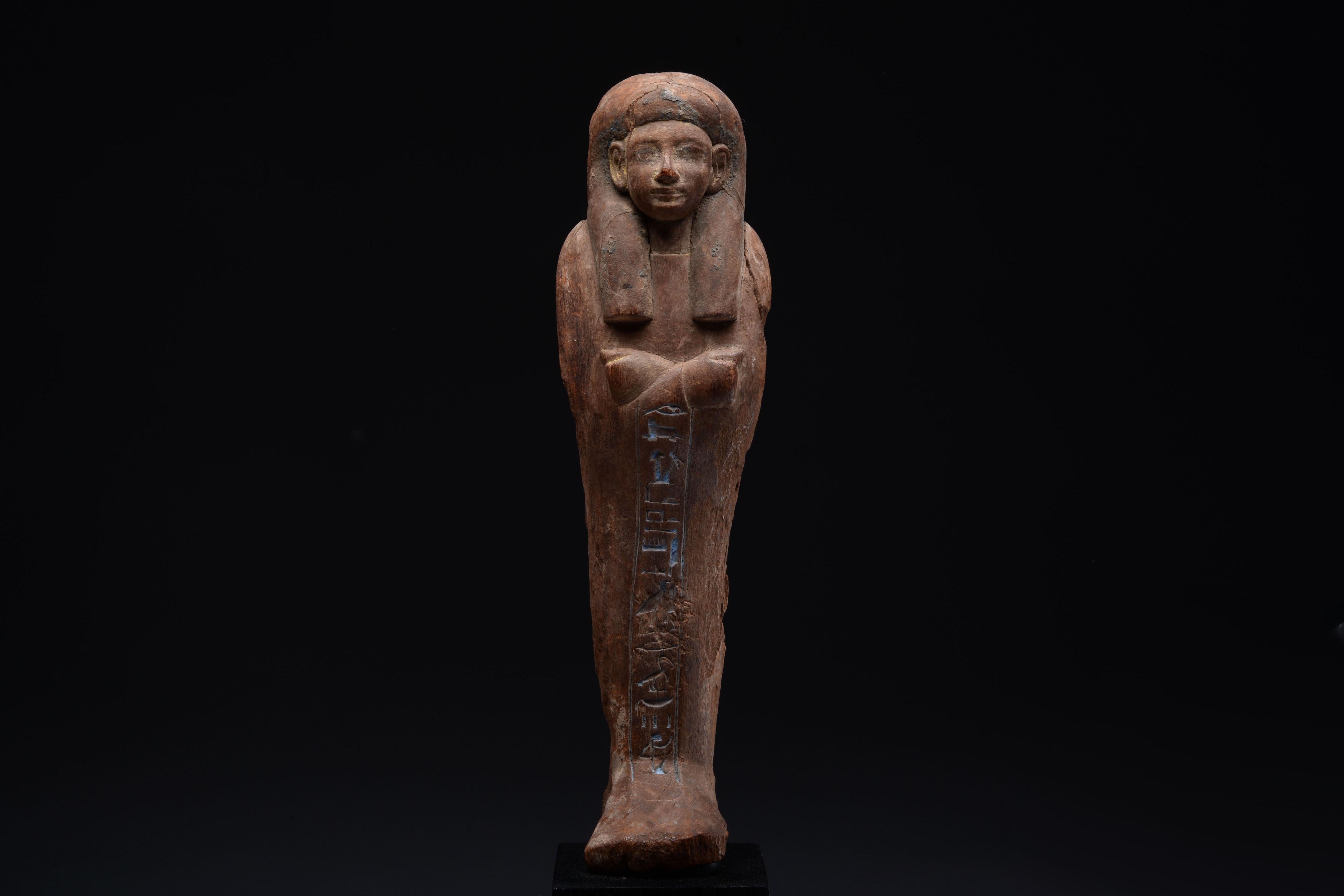 Ancient Egyptian New Kingdom Shabti for Iuferbaku In Excellent Condition In London, GB