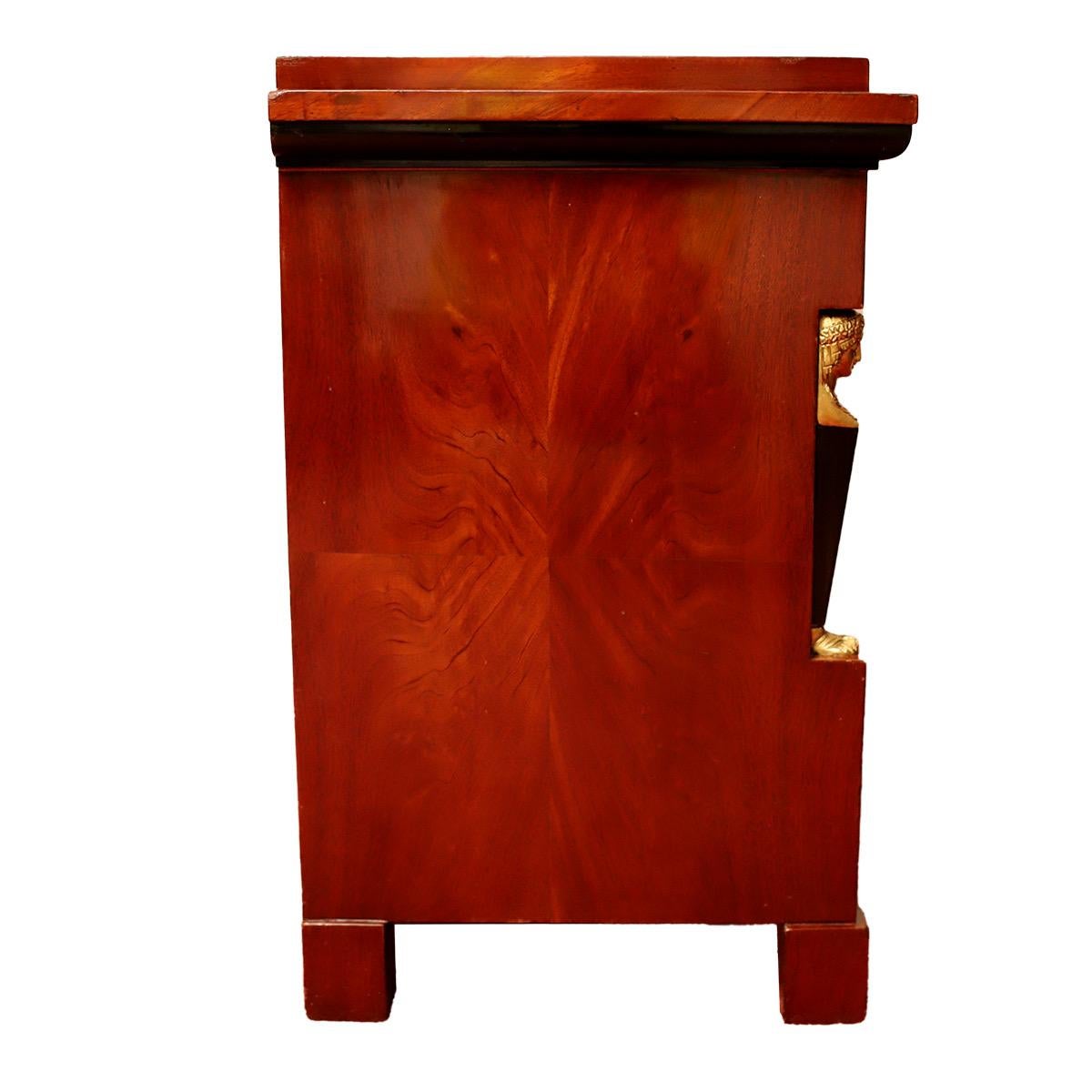 Beautiful Empire Style Chest of Drawers For Sale 9