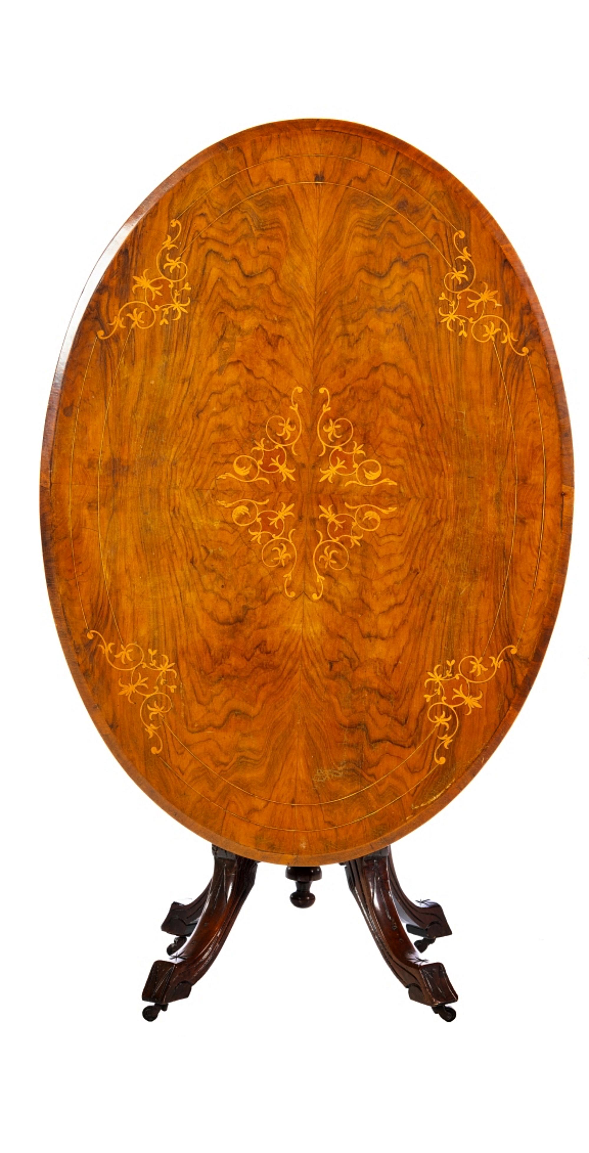 Anglais Magnifique table centrale anglaise du 19ème siècle en vente