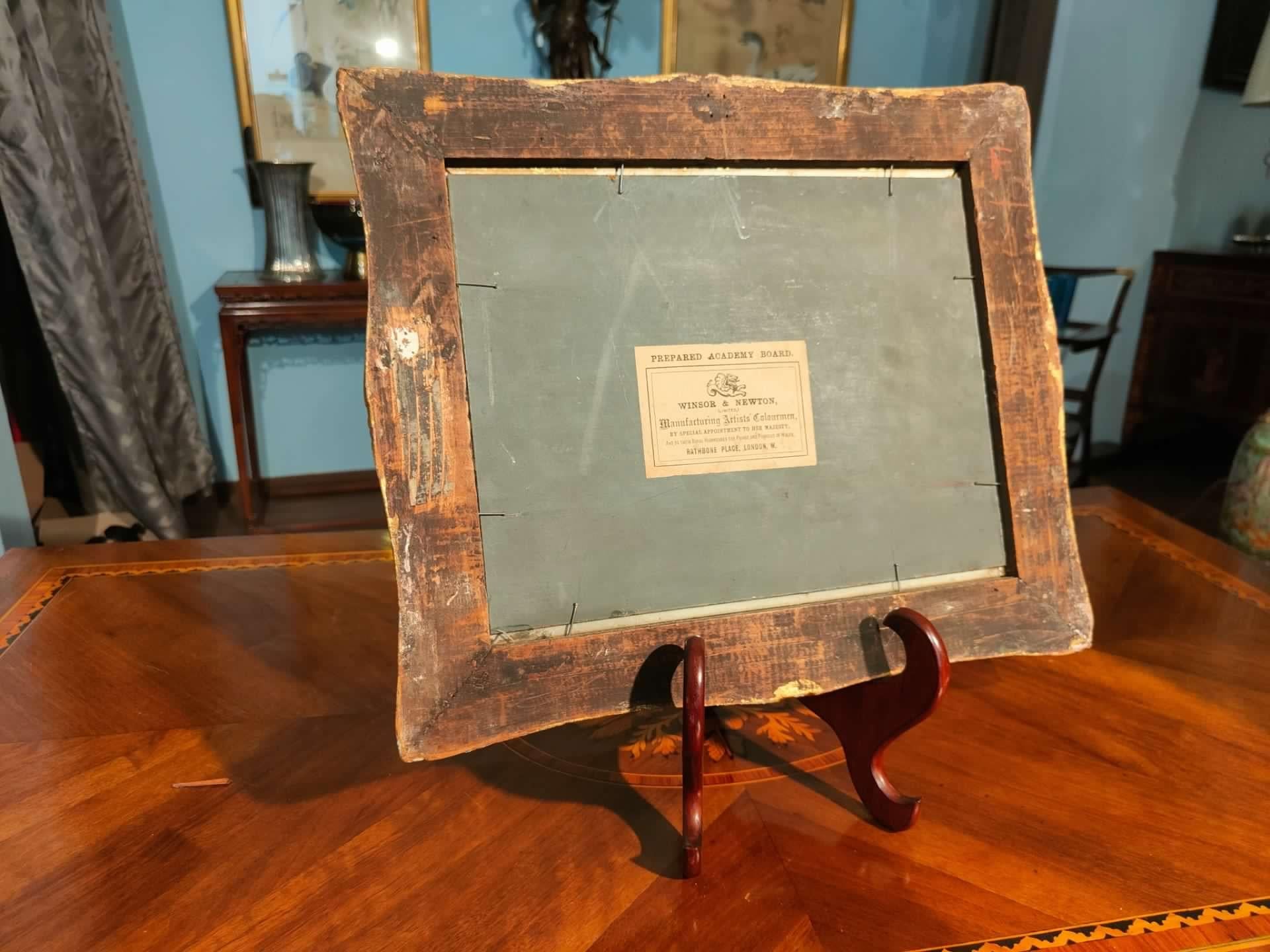 19th Century Beautiful English school painting, depicting a horse For Sale
