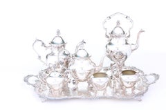 Beautiful English Silver Plate Tea / Coffee Service