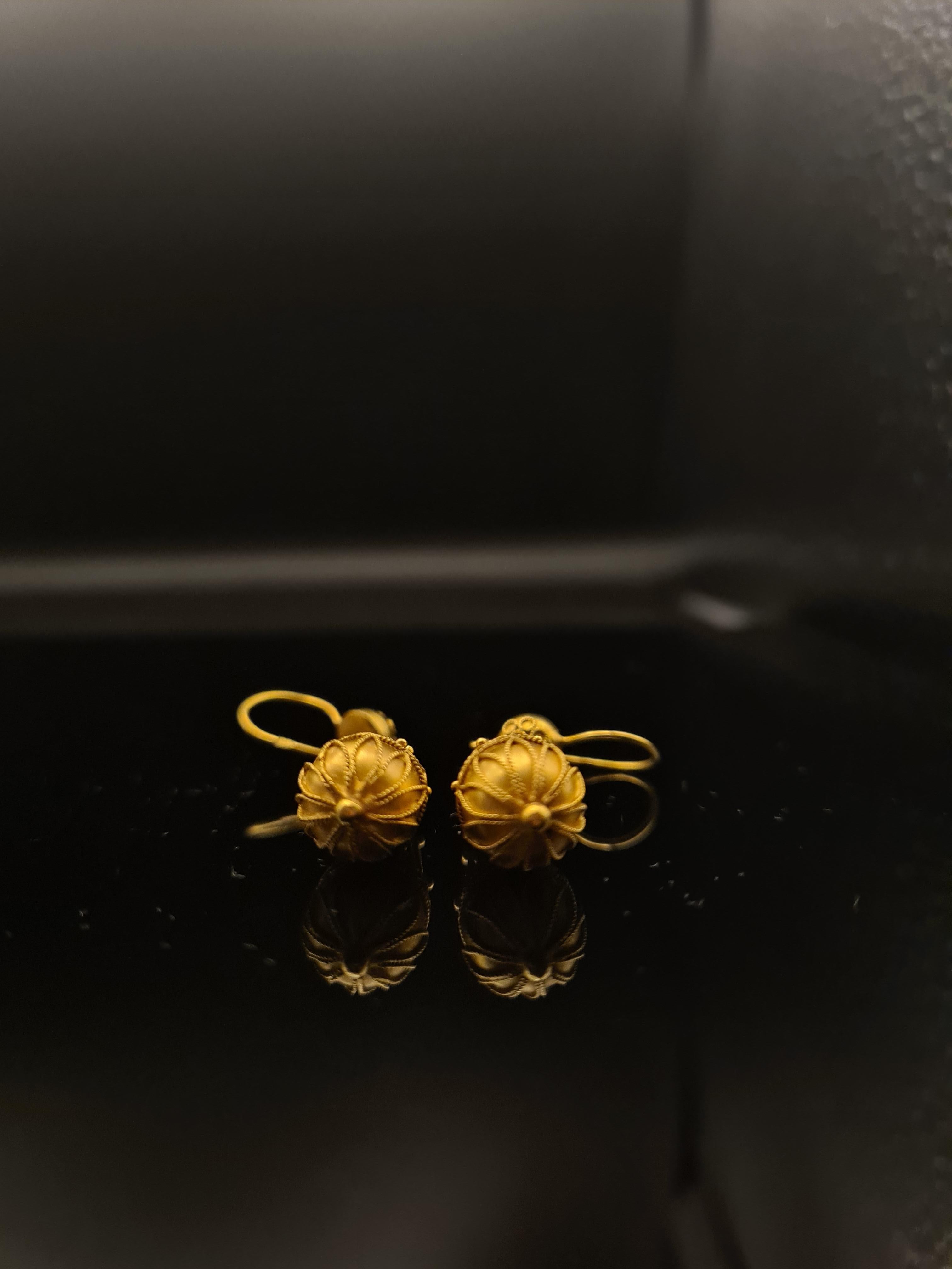 etruscan revival earrings