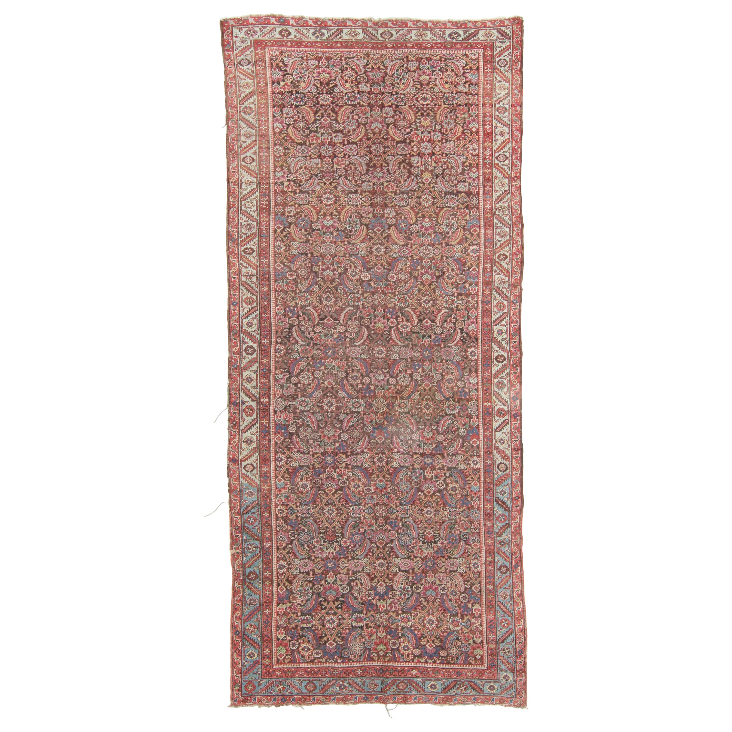 Magnifique tapis ancien européen de taille moyenne, années 1920