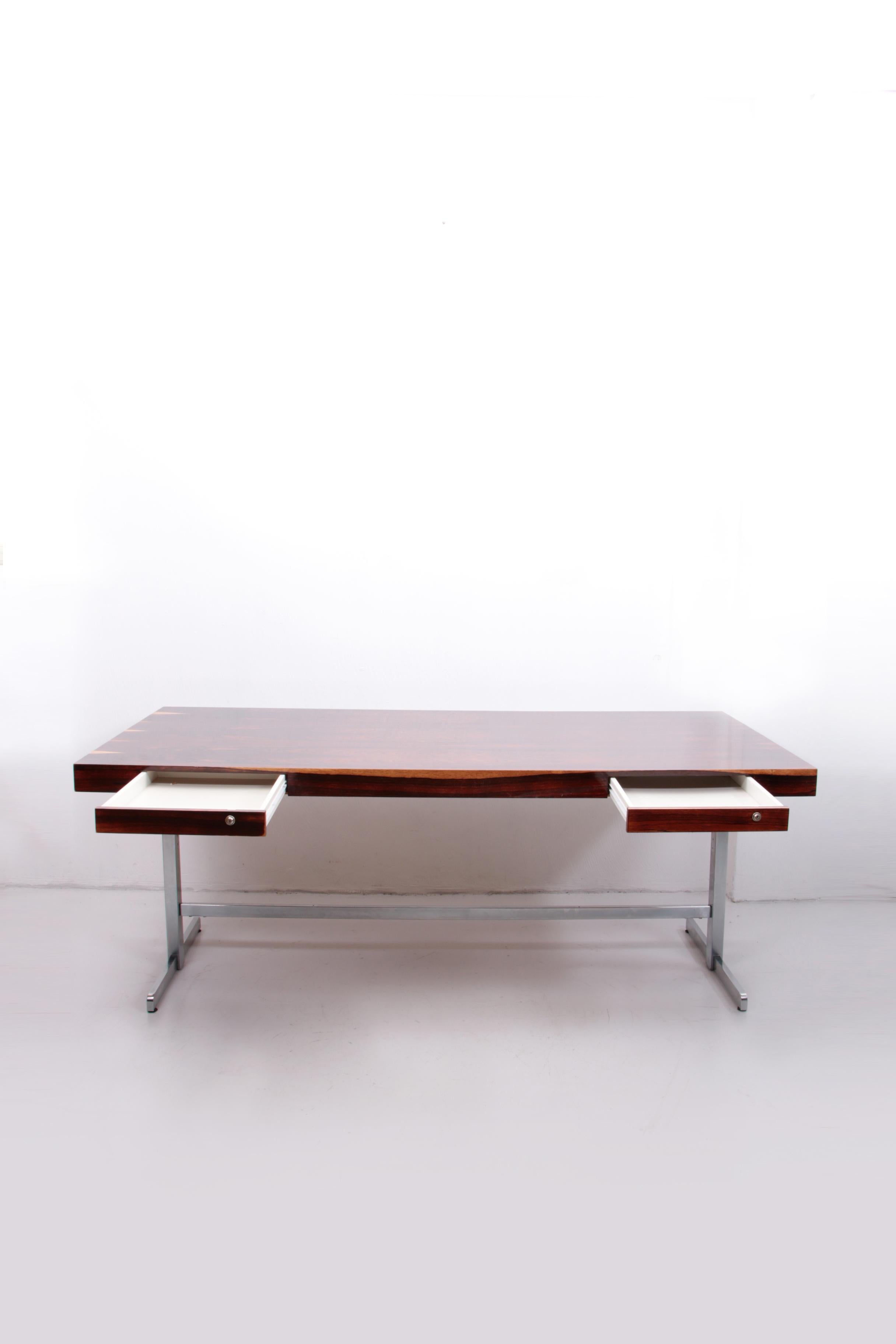 Central American Beautiful Executive Desk Design by Andre Bus, 1970