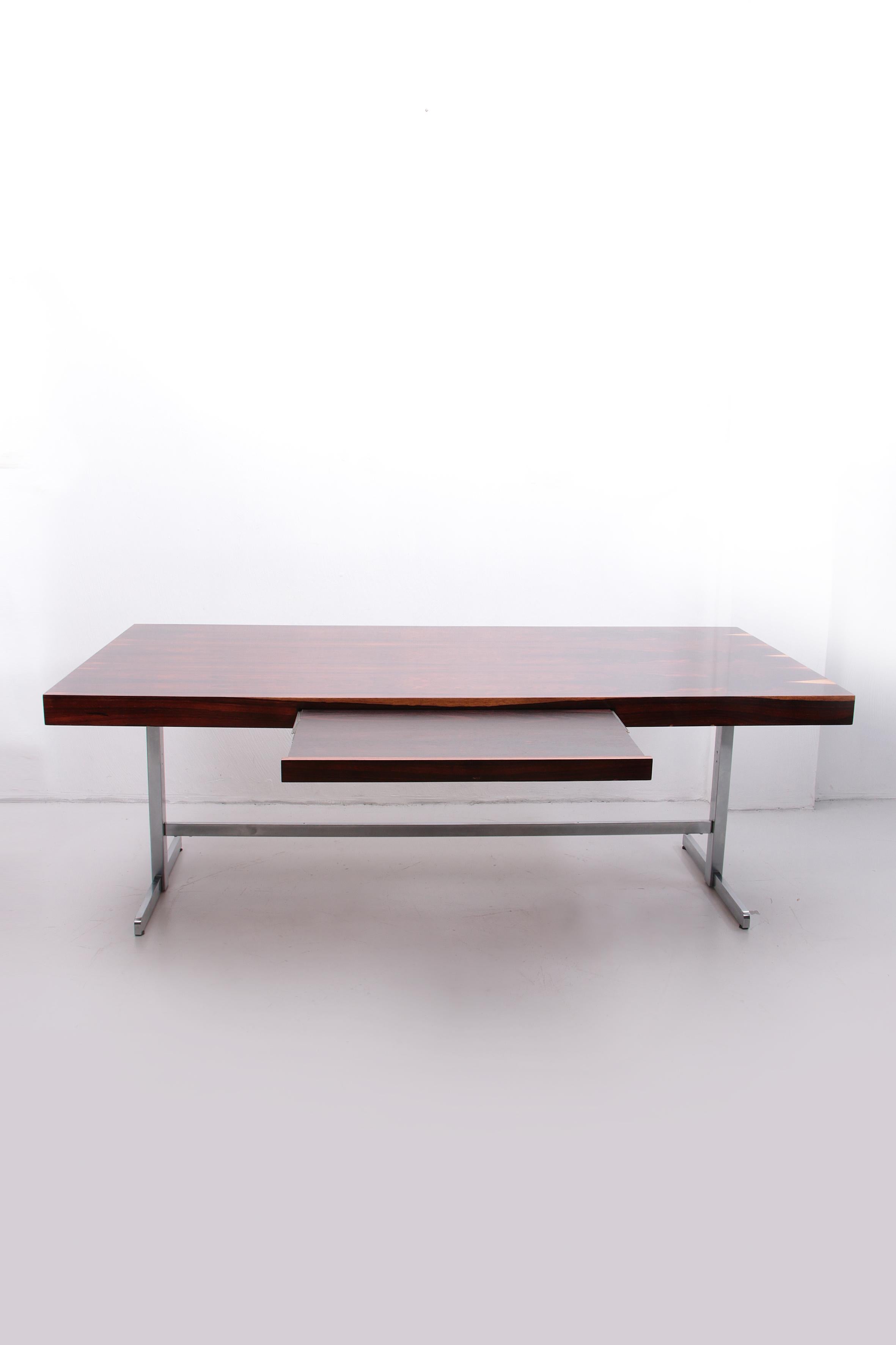 Late 20th Century Beautiful Executive Desk Design by Andre Bus, 1970