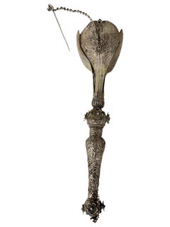 Bellissimo porta-bouquet in filigrana d'argento A.I.C. del XIX secolo