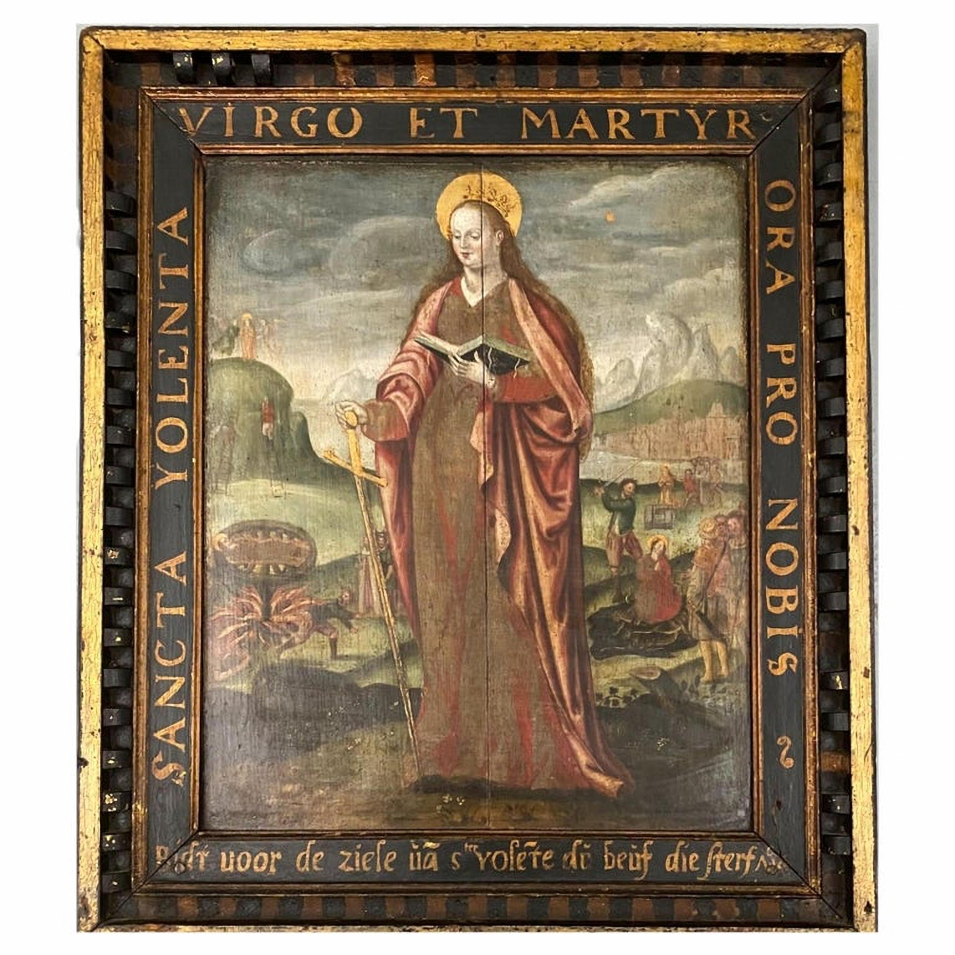 Oiled Beautiful Flemish School 