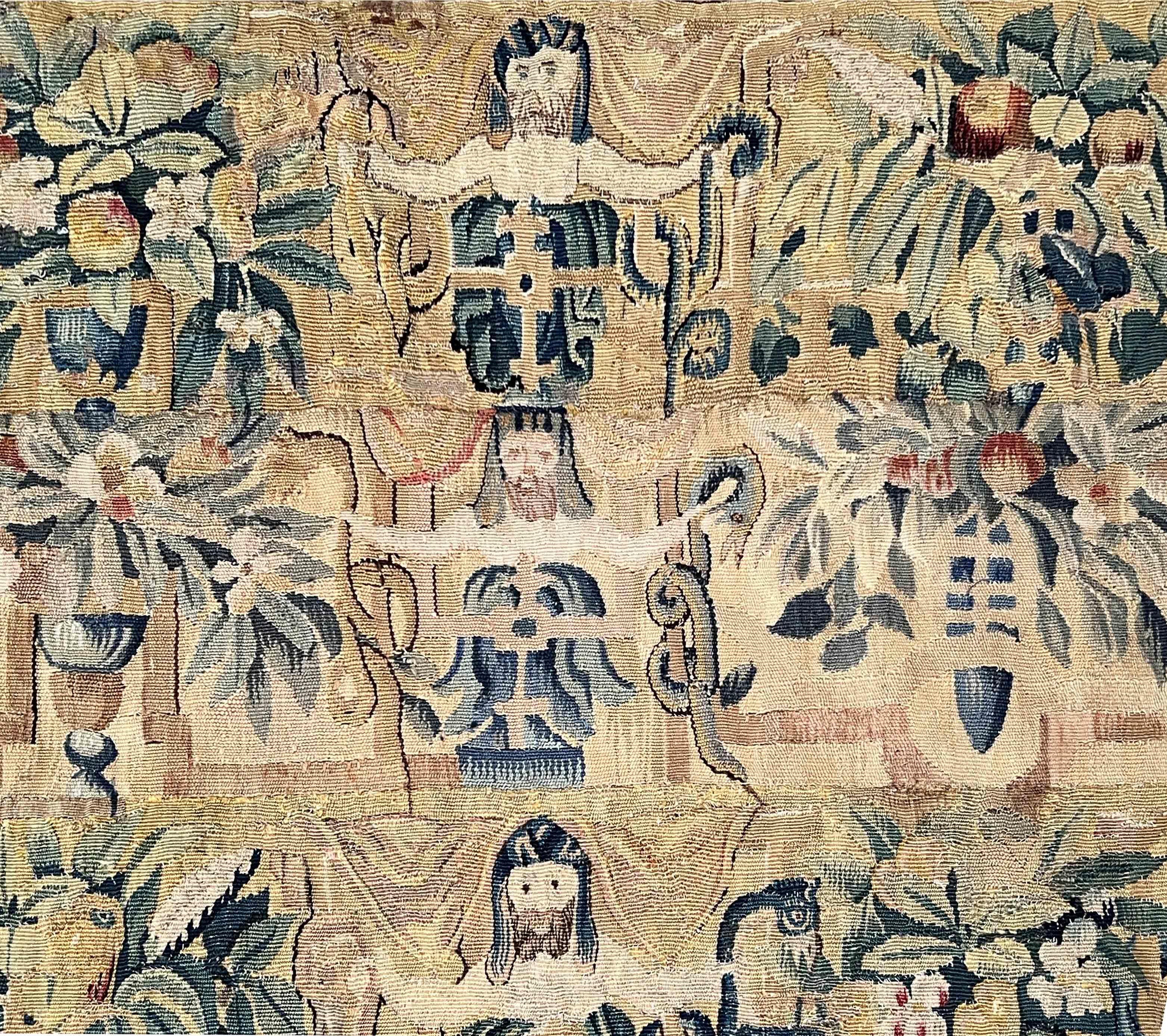 Beautiful Flemish Tapestry 17th. Century - n° 1163 1