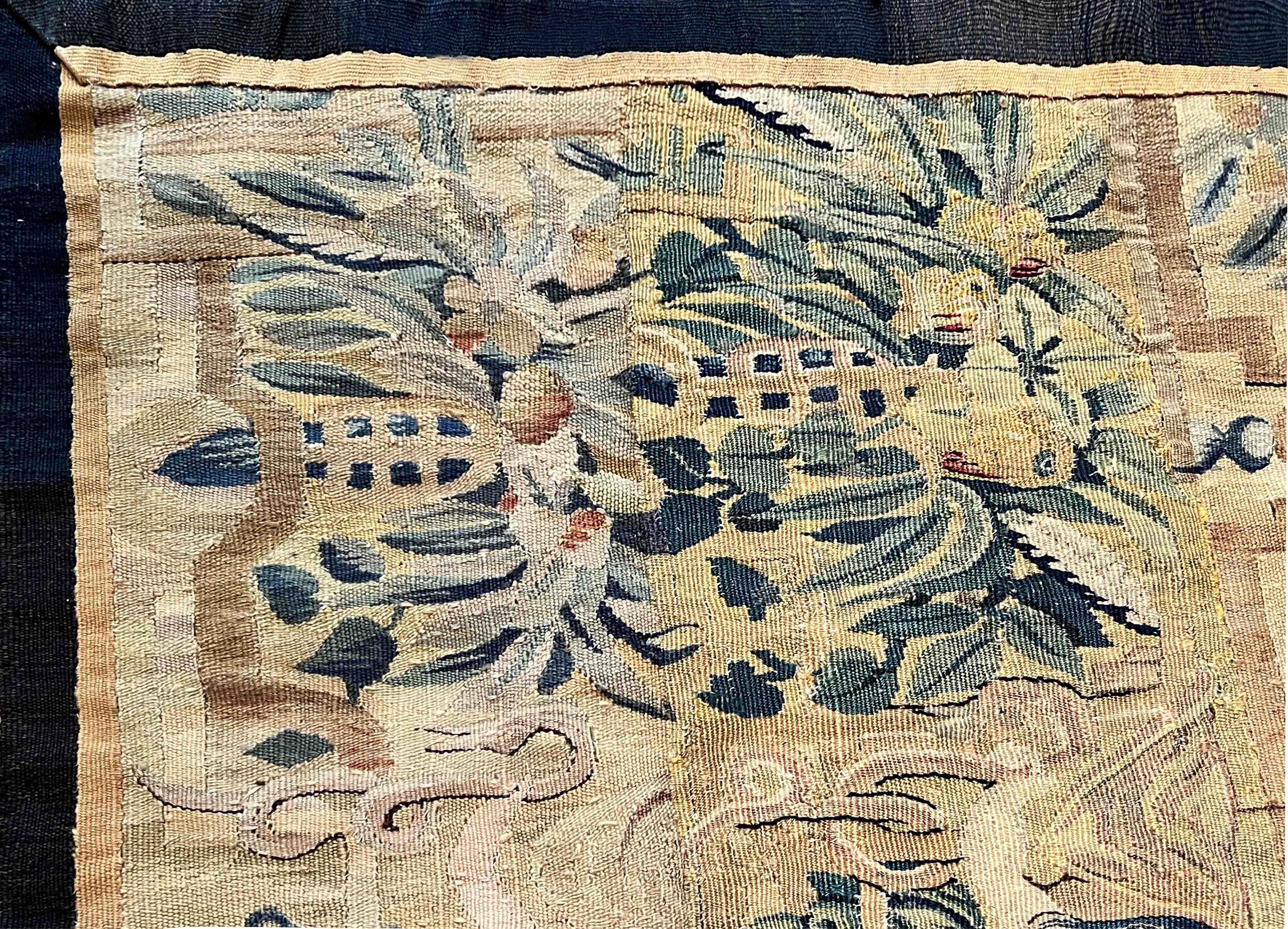 Late 17th Century Beautiful Flemish Tapestry 17th. Century - n° 1163