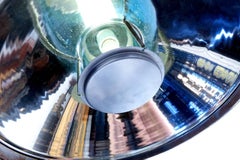 Bellissima lampada da terra a forma di castello