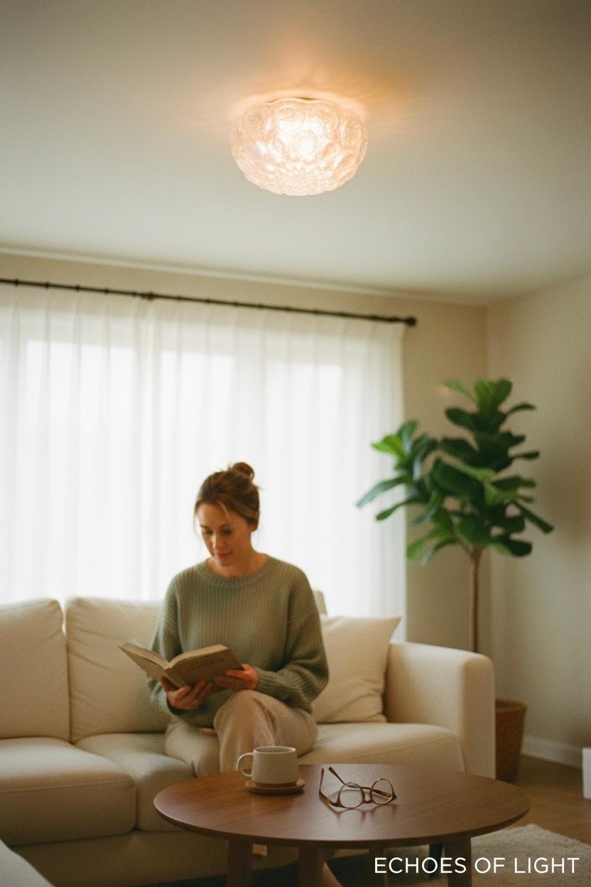 Beautiful Flush Mount frosted Ice Bubble Pattern Glass by Doria Leuchten Germany For Sale 7