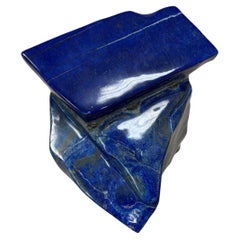Beautiful Freeform Lapis Sculpture Large Size and Shape