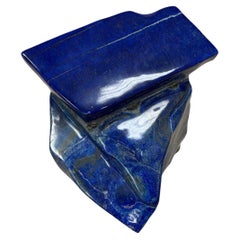 Beautiful Freeform Lapis Sculpture Large Size and Shape  