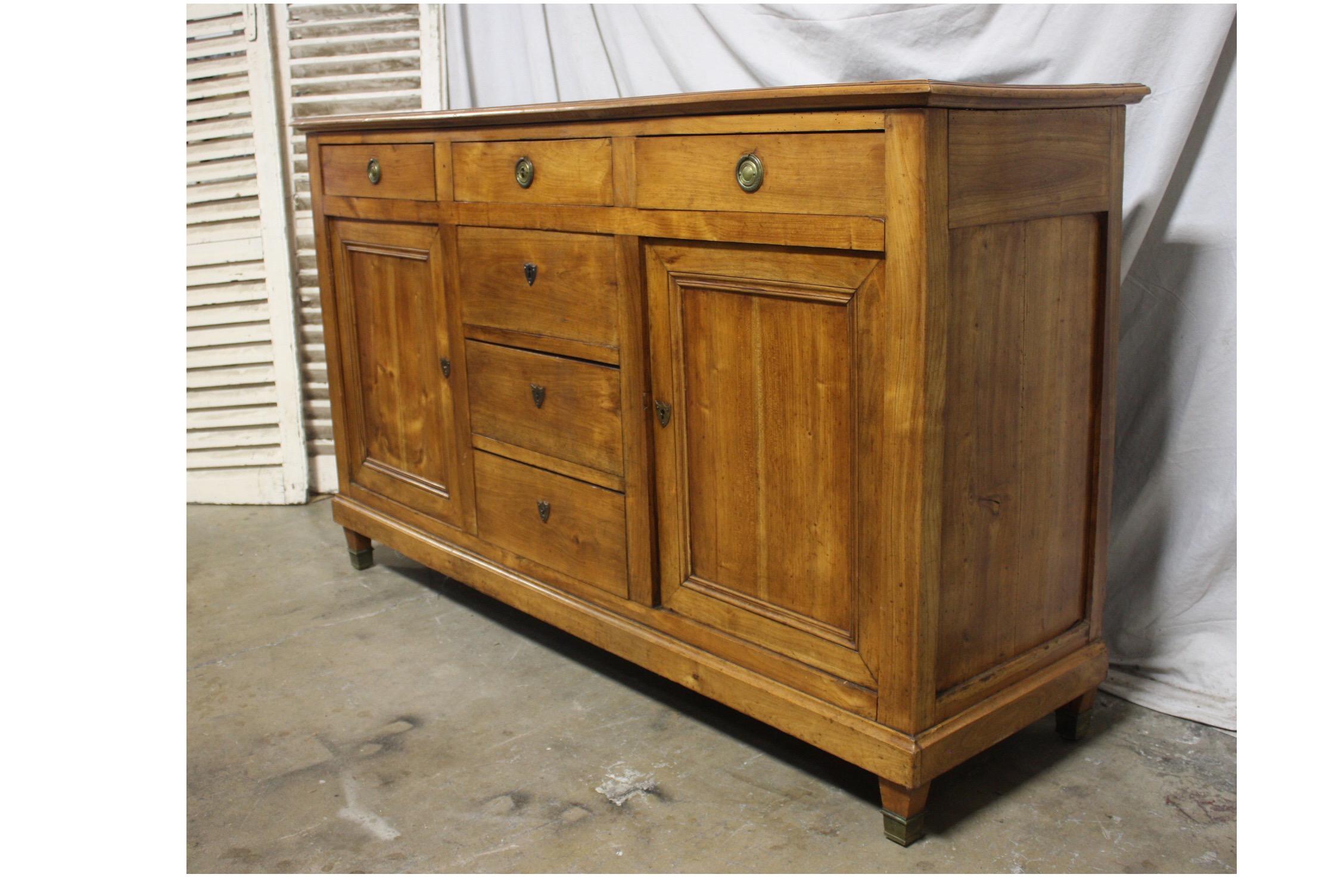 Bronze Beautiful French 18th Century Sideboard