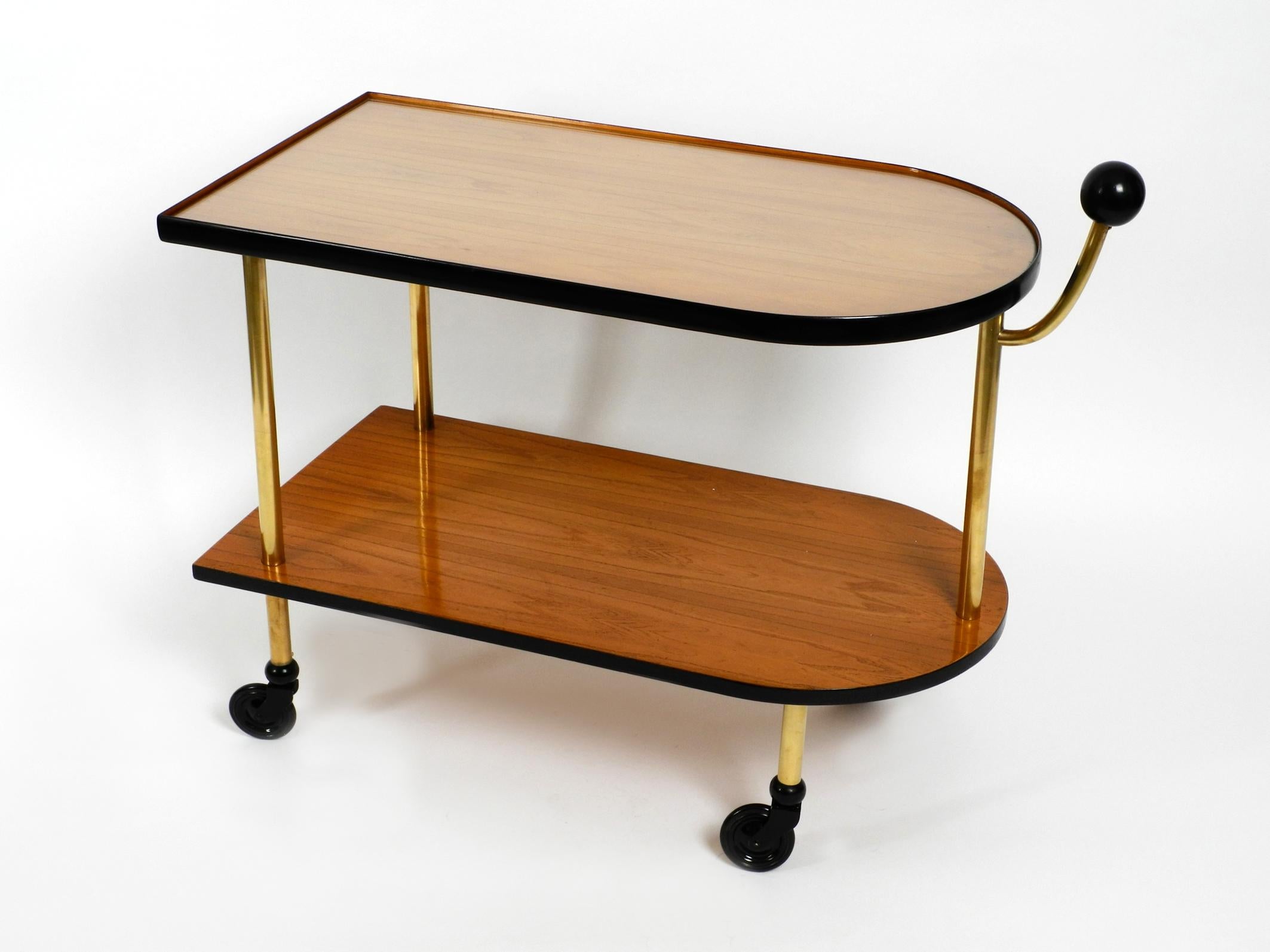 Beautiful French 1930s Art Deco Serving Trolley Recently Completely Restored 6