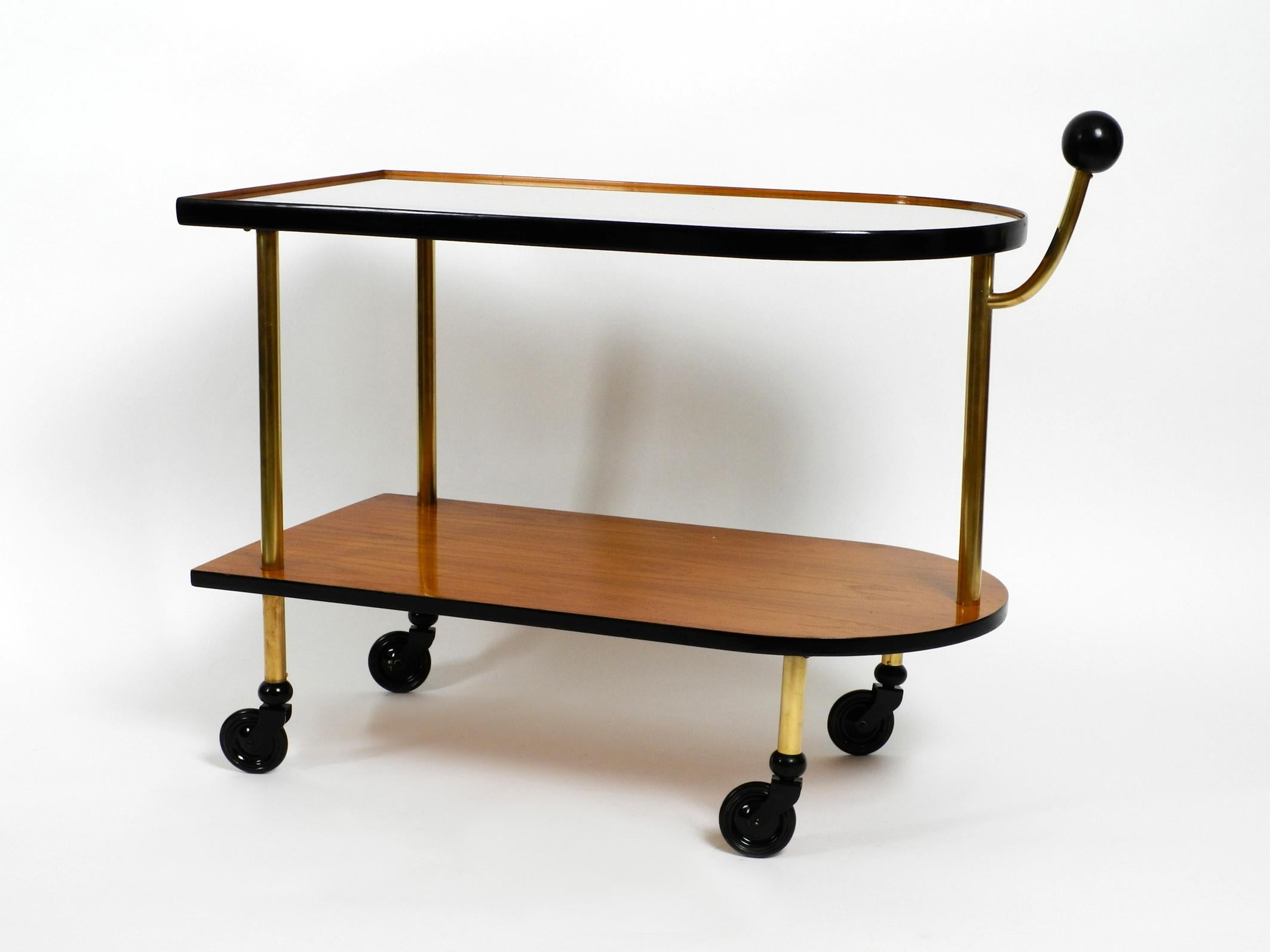 Beautiful French 1930s Art Deco Serving Trolley Recently Completely Restored 7