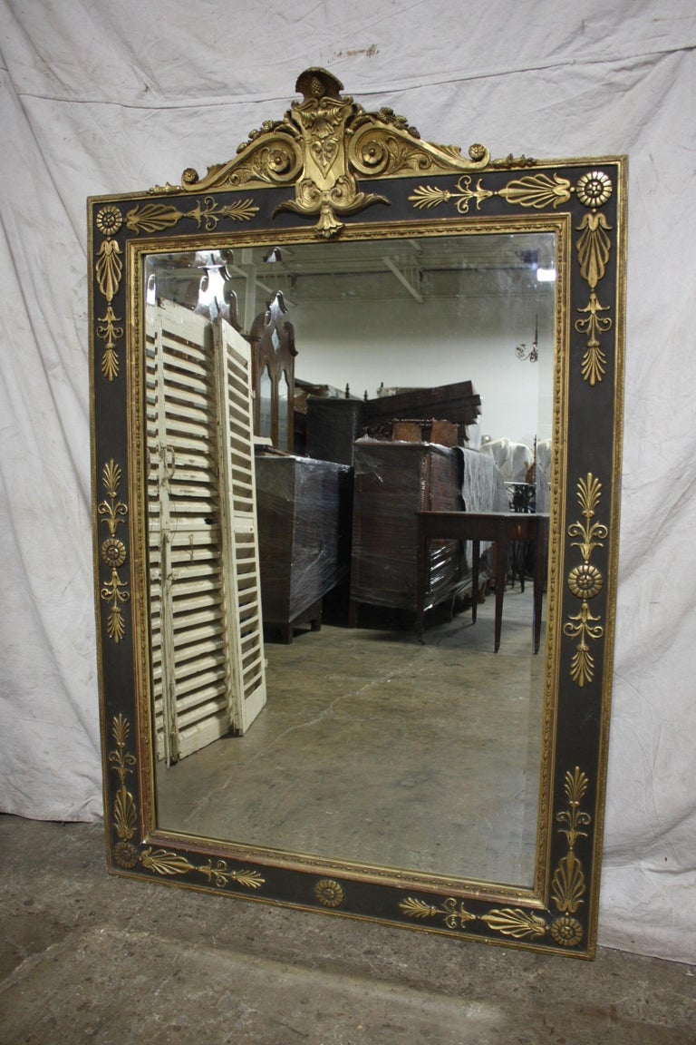 Beautiful French 19th century mirror.