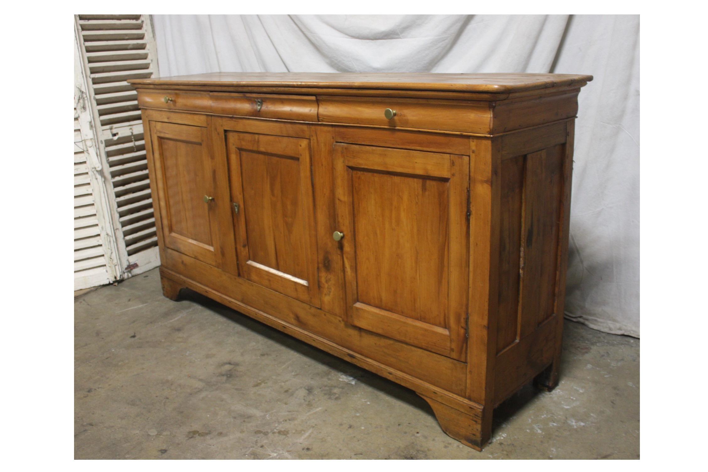 Louis Philippe Beautiful French 19th Century Sideboard