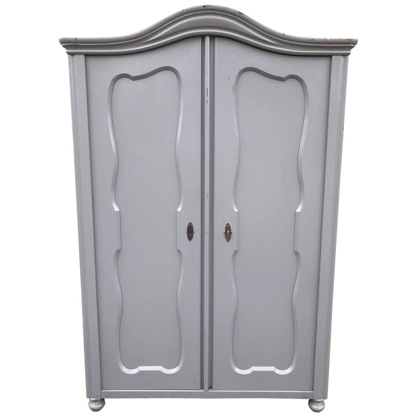 Beautiful French Antique Vintage Country Cupboard, Larder For Sale