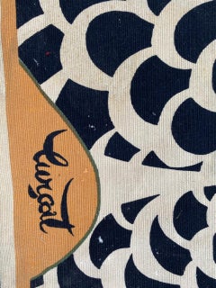 Beautiful French Art Deco Printed Tapestry by Jean Lurçat