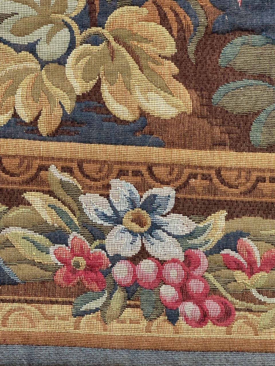 Schöne französische Aubusson-Stil Jacquard-Wandteppich 