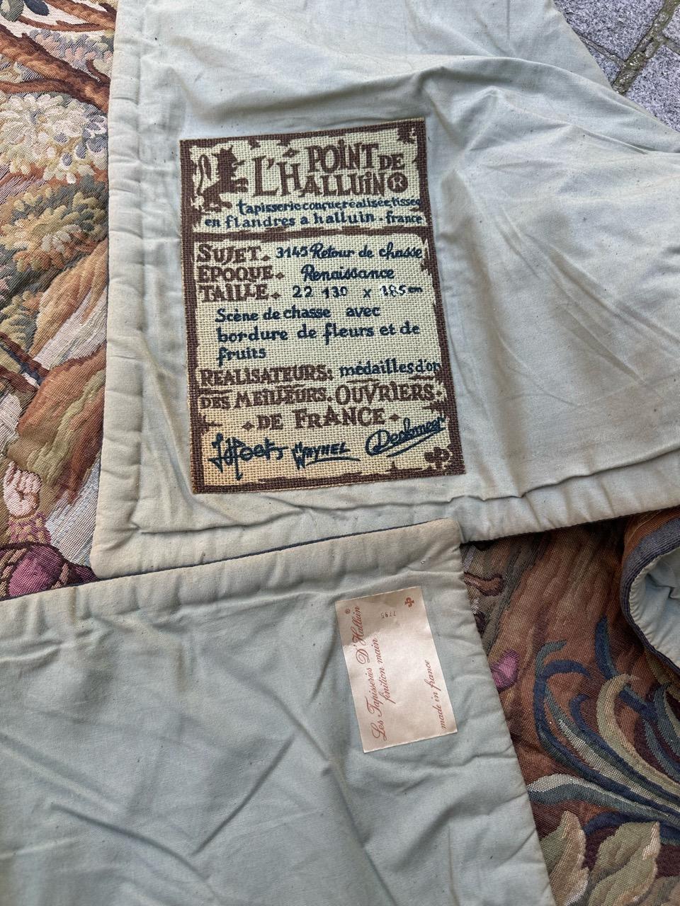 Schöne französische Aubusson-Stil Jacquard-Wandteppich 