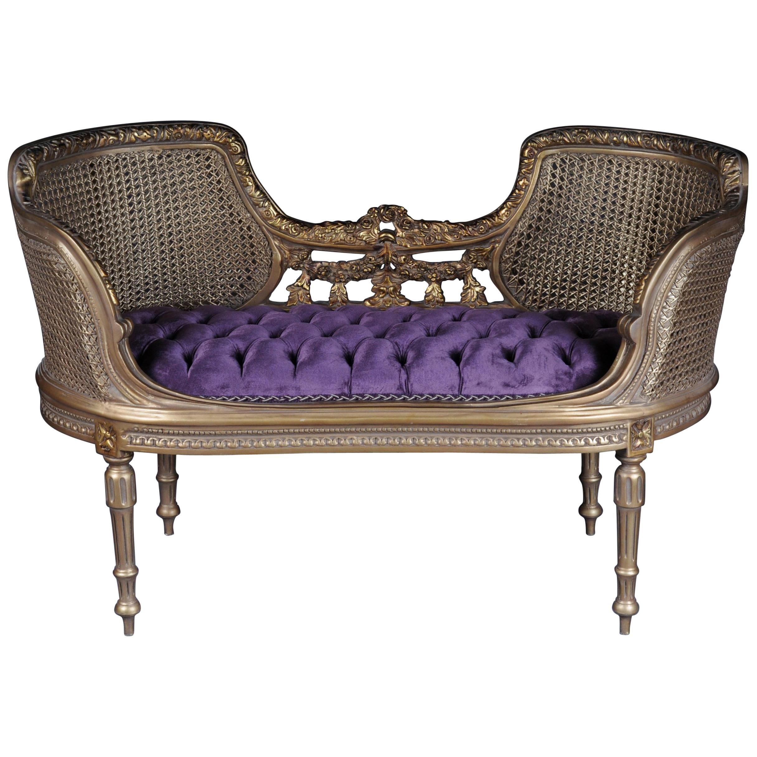 Beautiful French Bench, Sofa in the Louis XVI Style