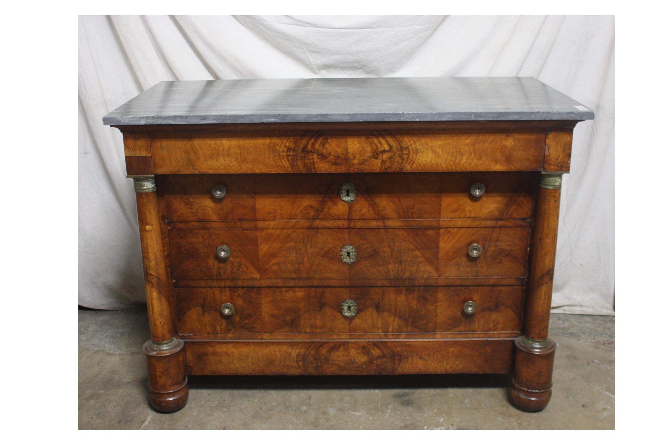 Beautiful French Empire Commode 1