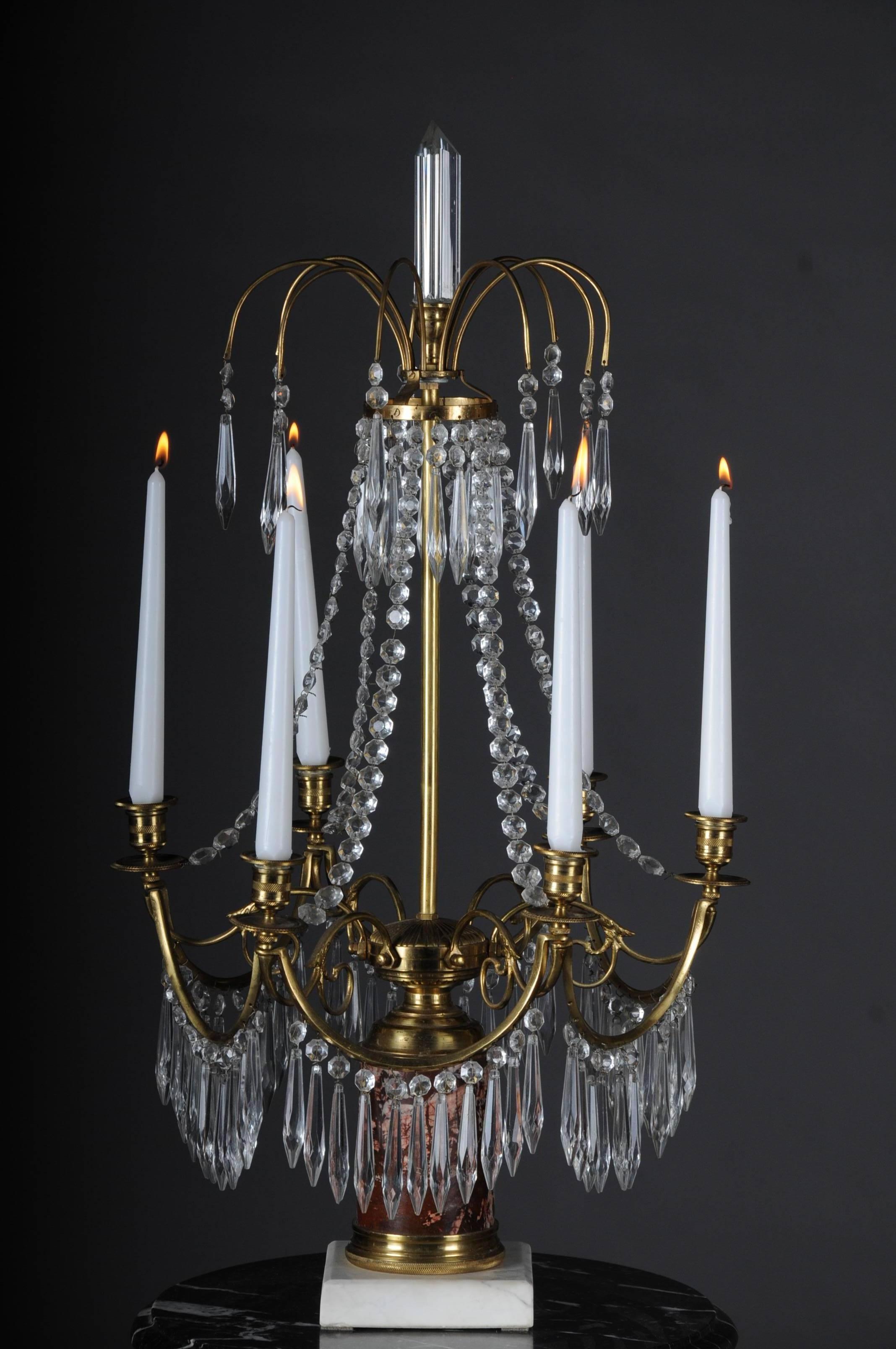 Beautiful French Girandole, Candelabra In Good Condition For Sale In Berlin, DE