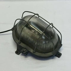 Beautiful French Industrial Authentic Hublot Vintage Wall Sconces
