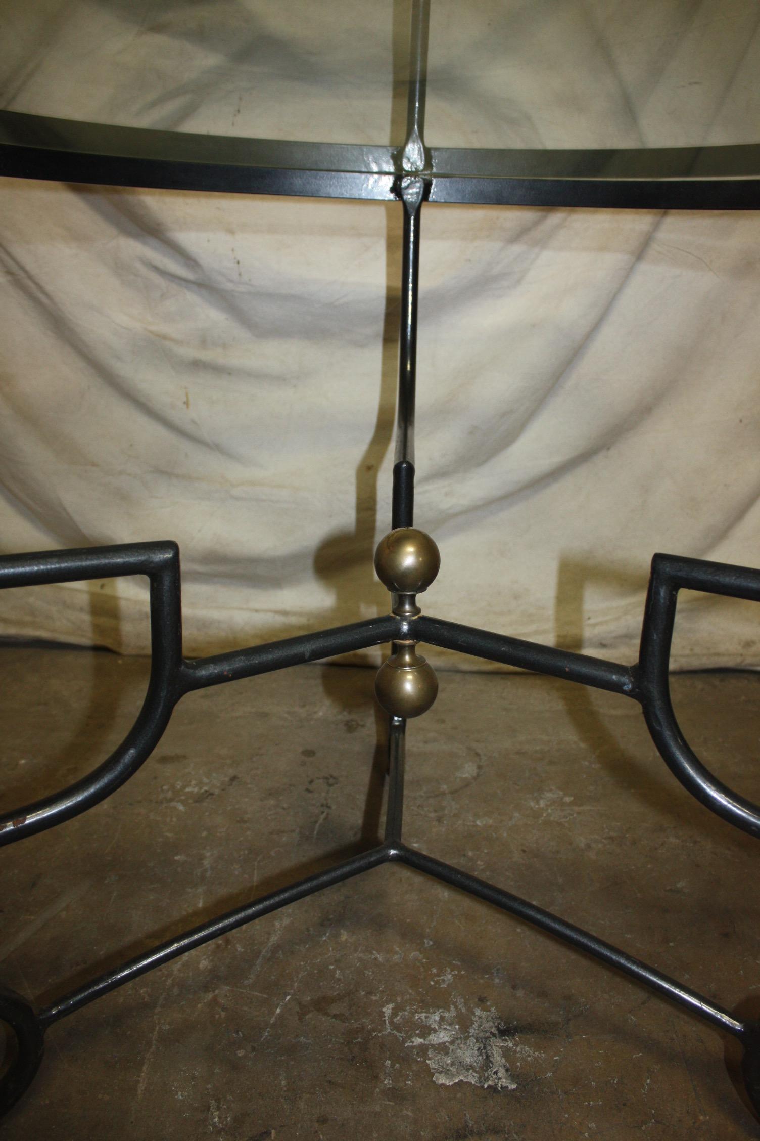 Beautiful French Iron Table 2