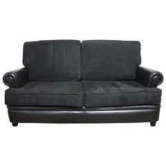 Französisches Leder-Sofa